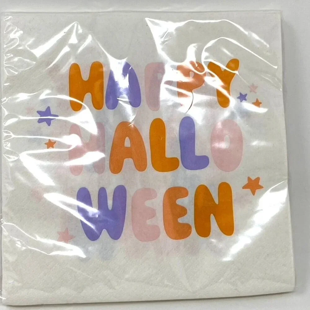 Target Threshold Happy Halloween Napkins Beverage Lunch Novelty Goth